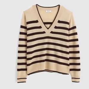Madewell Cashmere V-Neck Sweater - S